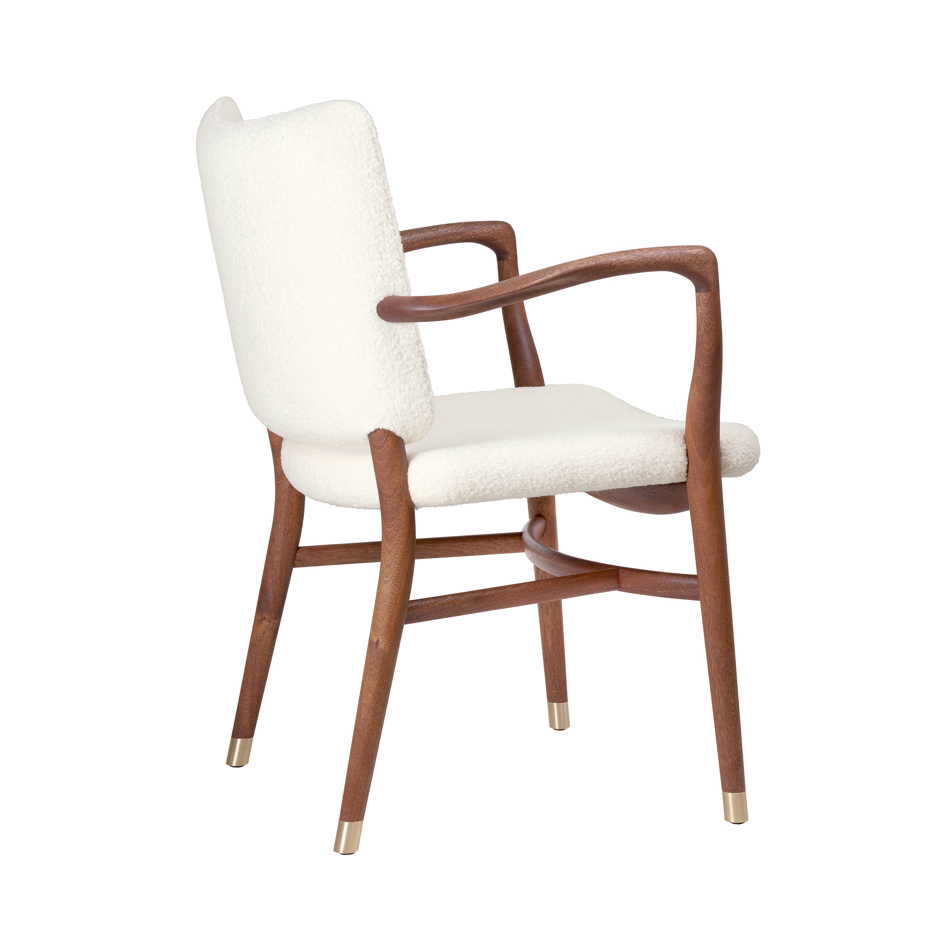 VLA61 Monarch Chair: Oiled Mahogany