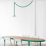 Wooden Table: Oval