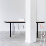 Wooden Table: Oval