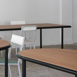 Wooden Table: Oval