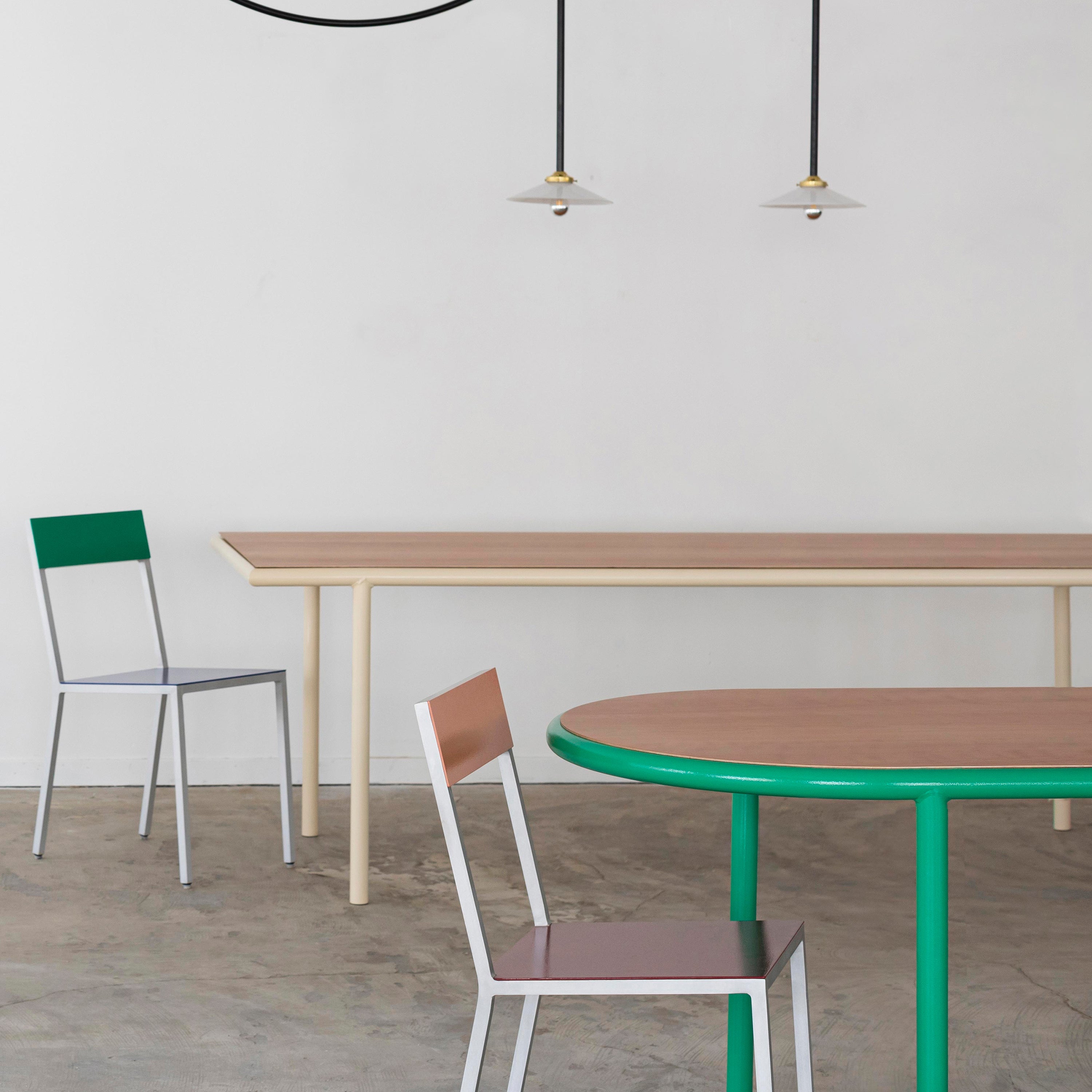 Wooden Table: Oval