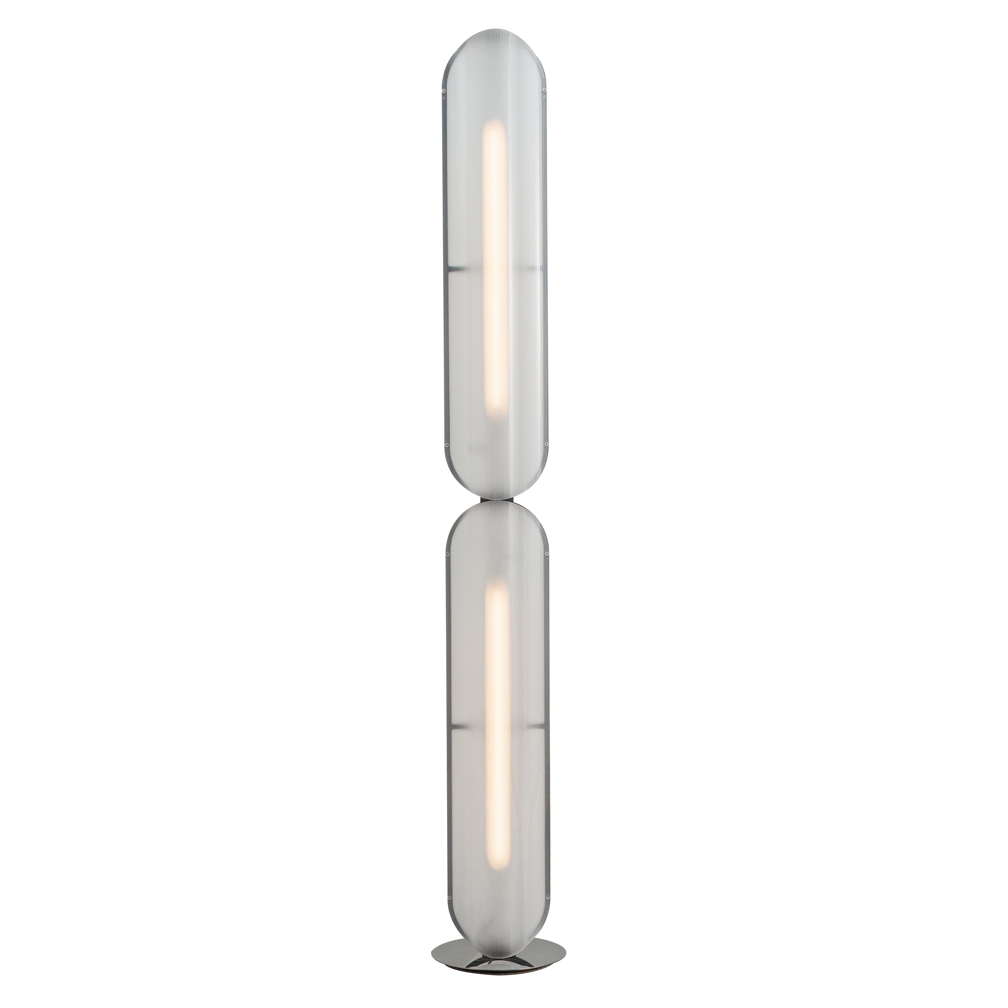 Vale Floor Light: 2 + Anthracite