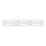 Vale System Ceiling/Wall Light: Horizontal + Side-to-End + Rust + Vale 6 - SE1