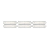 Vale System Ceiling/Wall Light: Horizontal + Side-to-End + Anthracite + Vale 6 - SE1