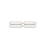 Vale System Ceiling/Wall Light: Horizontal + Side-to-End + Anthracite + Vale 4 SE