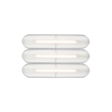 Vale System Ceiling/Wall Light: Horizontal + Side-to-Side + Vale 3 + Anthracite