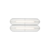 Vale System Ceiling/Wall Light: Horizontal + Side-to-Side + Vale 2 + Anthracite