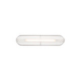 Vale System Ceiling/Wall Light: Horizontal + Side-to-Side + Vale 1 + Rust