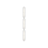 Vale System Ceiling/Wall Light: Vertical + End-to-End + Vale 3 + Anthracite