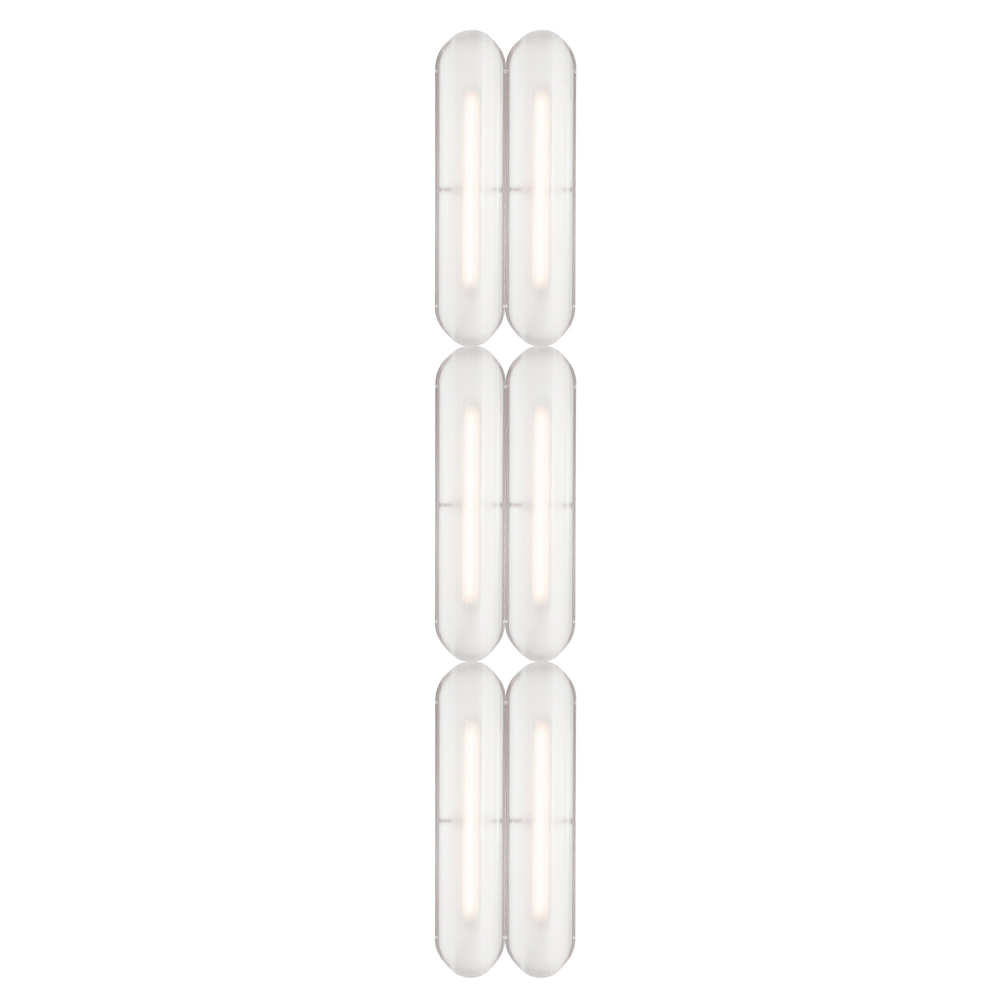Vale System Ceiling/Wall Light: Vertical + Side-to-End + Rust + Vale 6