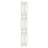 Vale System Ceiling/Wall Light: Vertical + Side-to-End + Silica + Vale 6