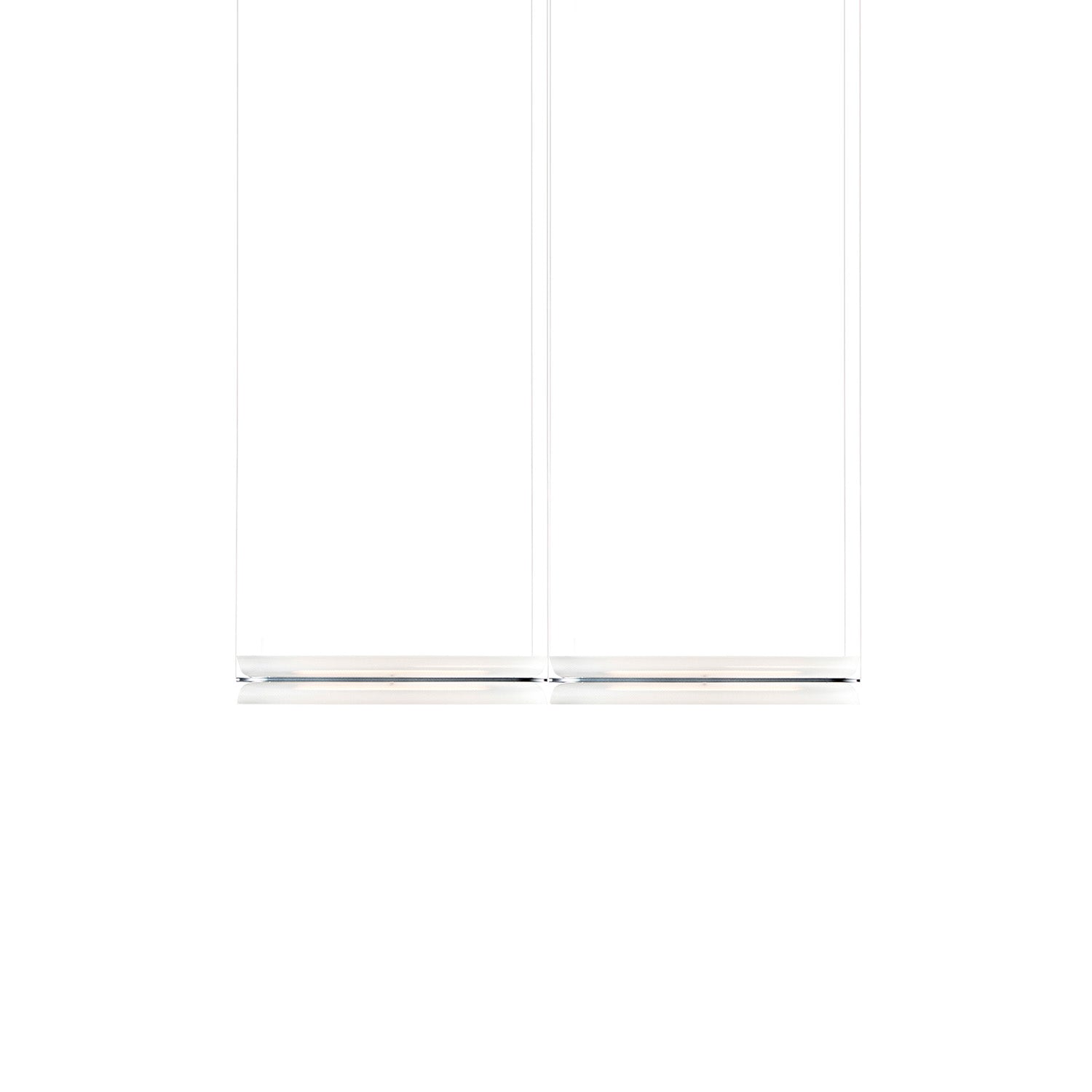 Vale System X-Axis Pendant Light: Horizontal + End-to-End + Vale 2 + Anthracite
