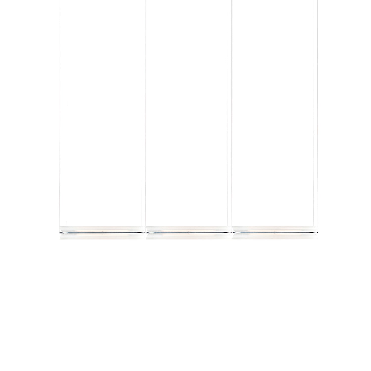 Vale System X-Axis Pendant Light: Horizontal + End-to-End + Vale 3 + Anthracite