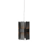 Vector Pendant Light: 6 + Black Steel