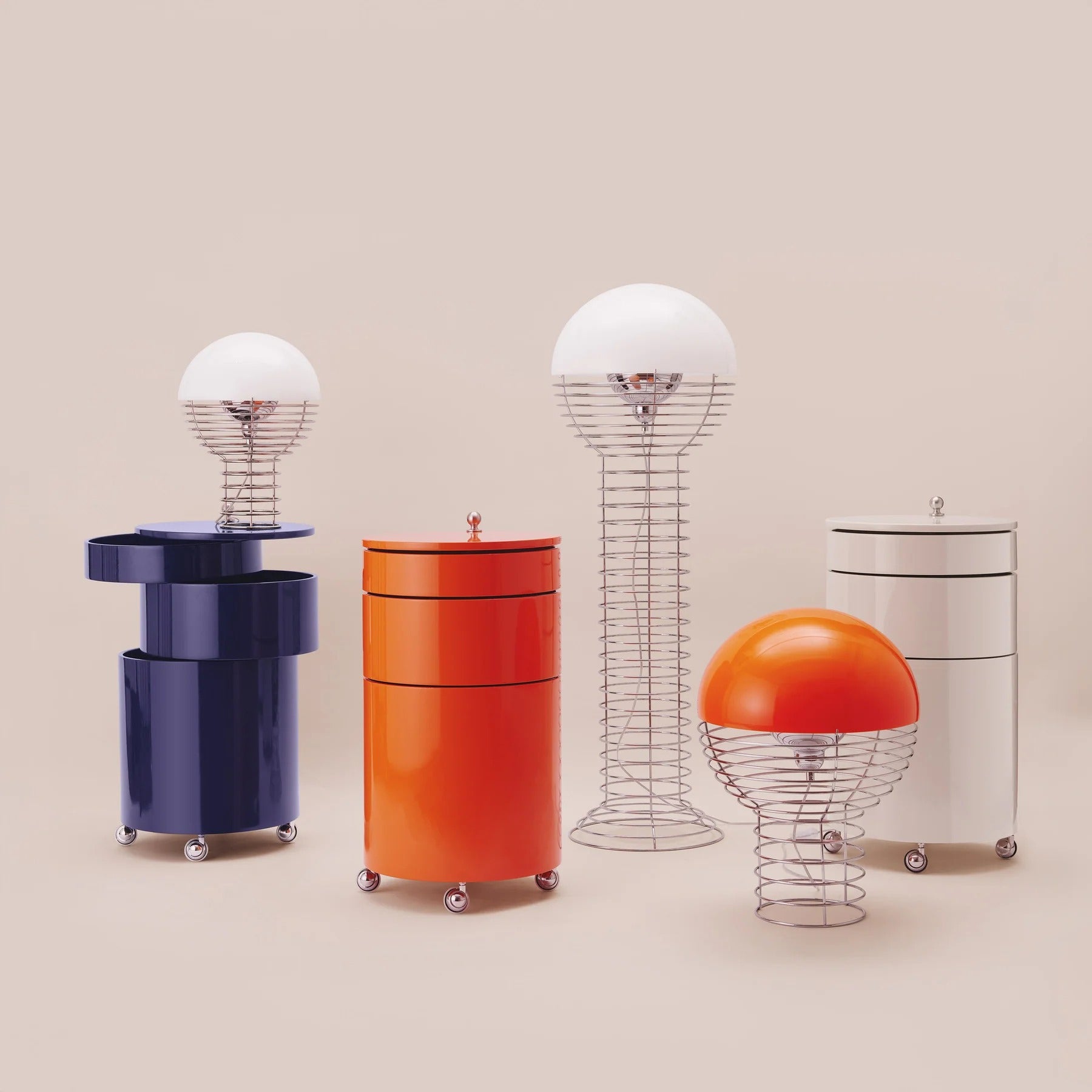 Barboy Rolling Bar Cart