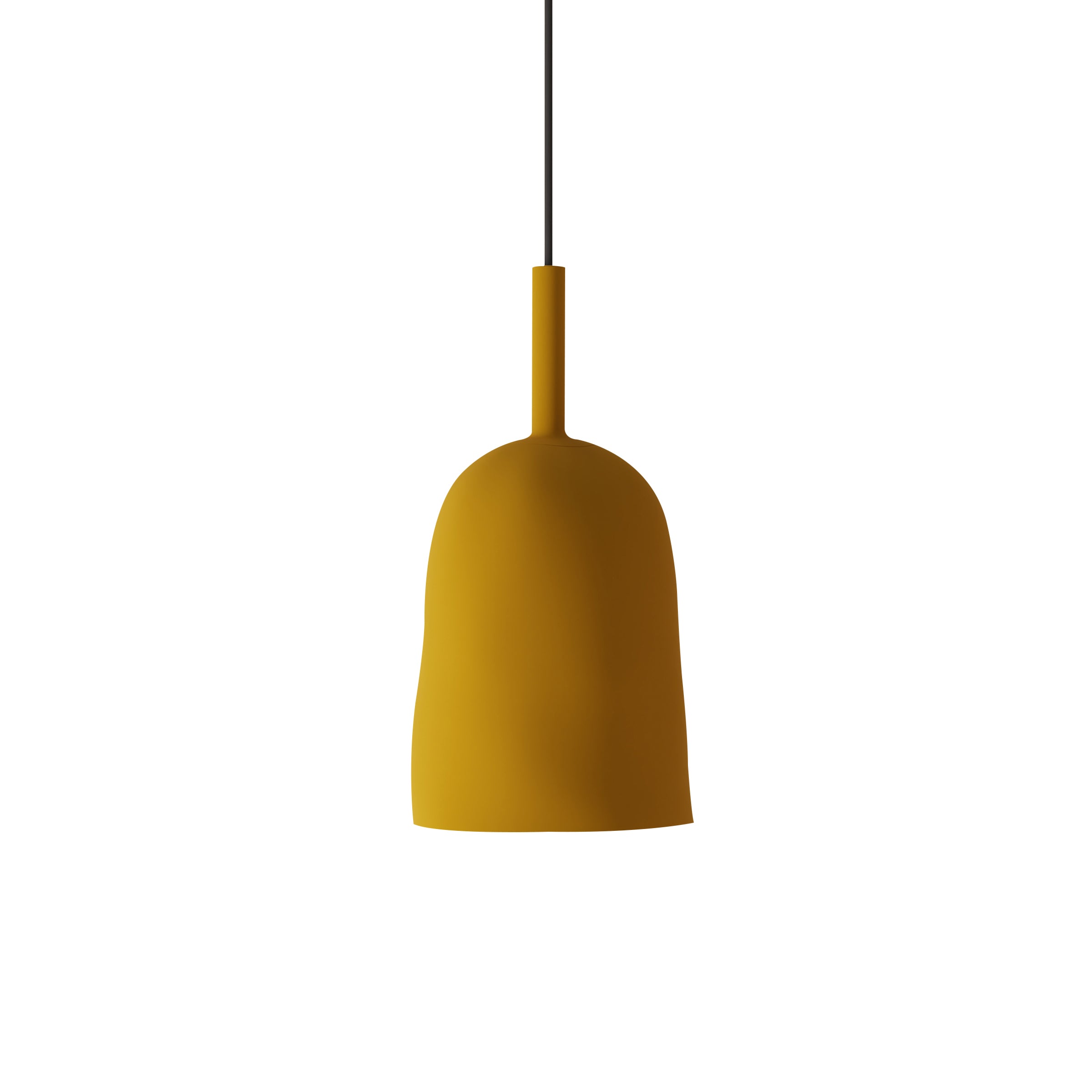 Vessel Medium Pendant Light: Mustard