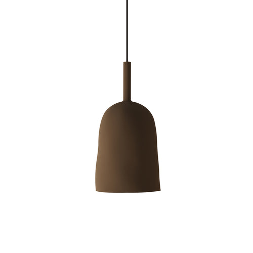 Vessel Medium Pendant Light: Walnut