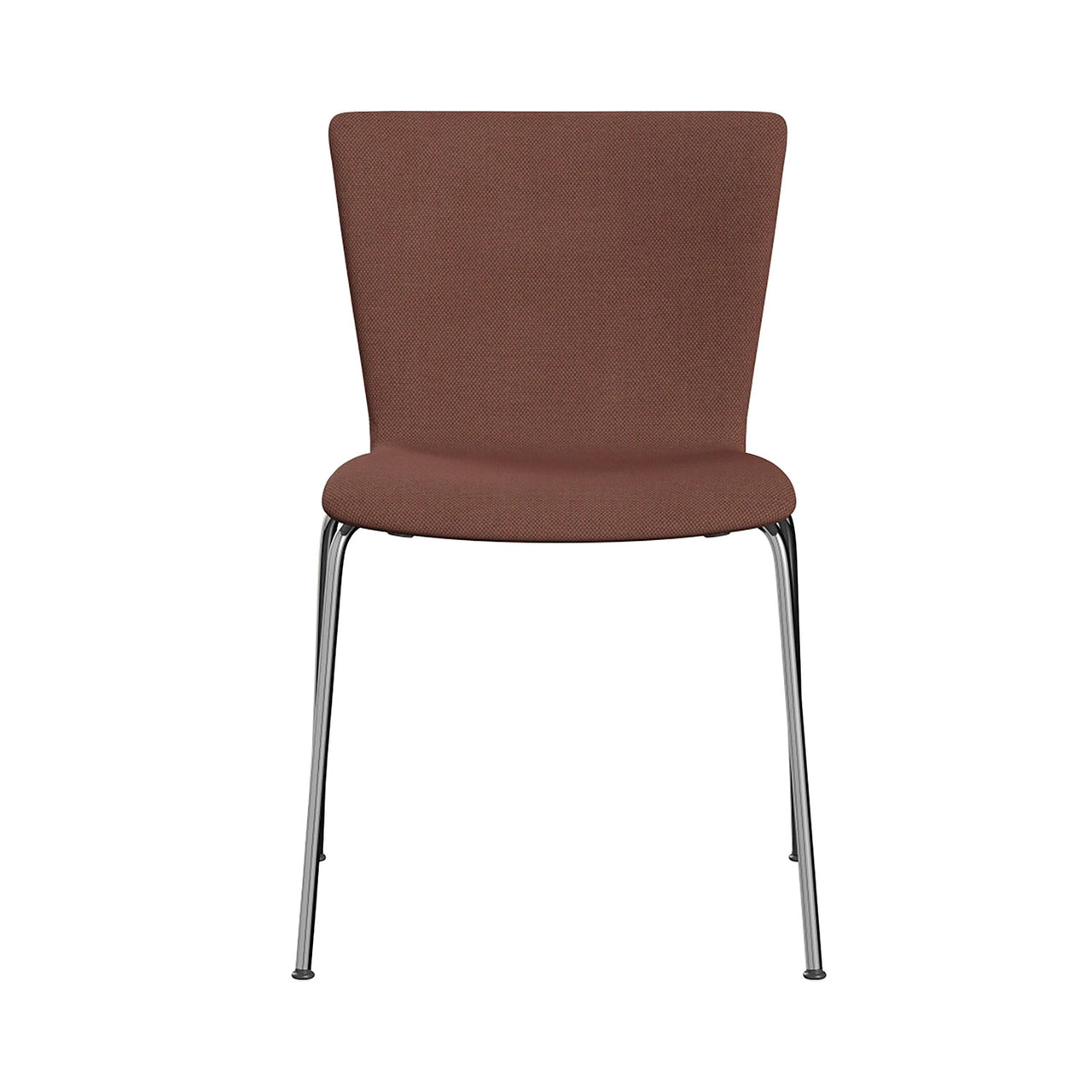 Vico Duo Chair: Fully Upholstered + Without Linking Device + Chrome