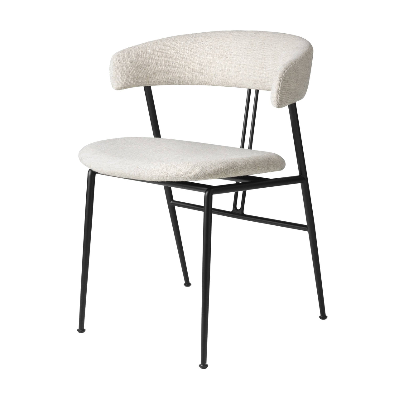 Violin Dining Chair: Fully Upholstered