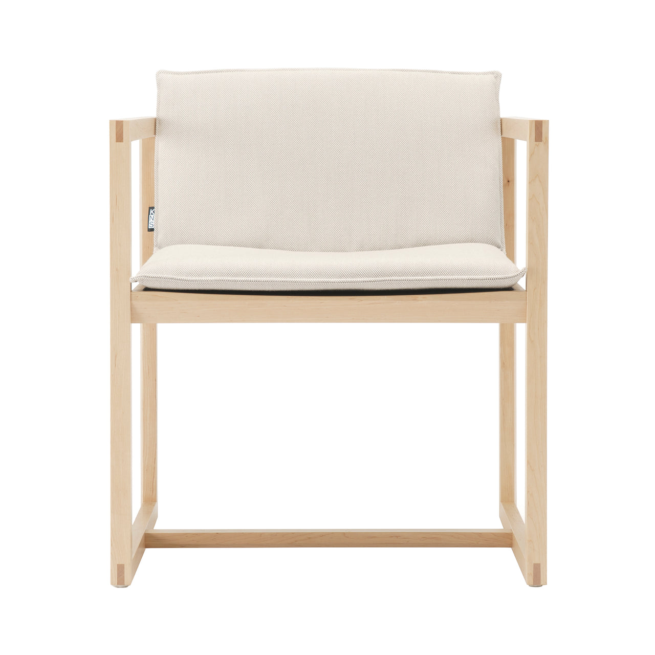 Ren Chair: Pure Oak + Steelcut Trio 3 Beige