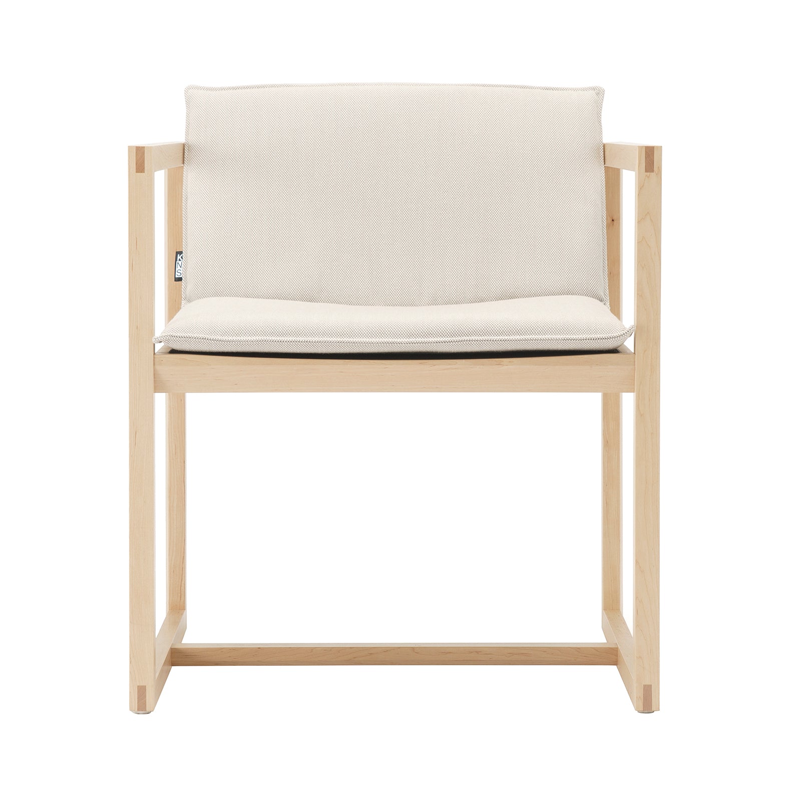 Ren Chair: Pure Oak + Steelcut Trio 3 Beige