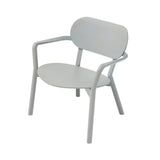 Castor Low Chair: Grain Grey Oak + Without Pad