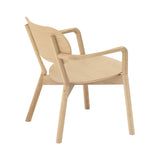 Castor Low Chair: Pure Oak + Without Pad