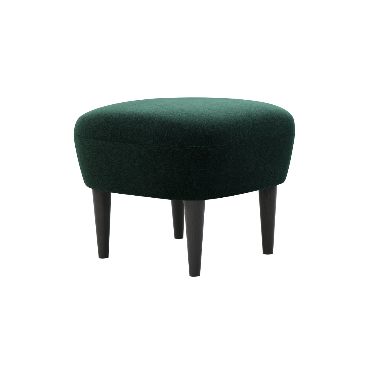 Wingback Ottoman