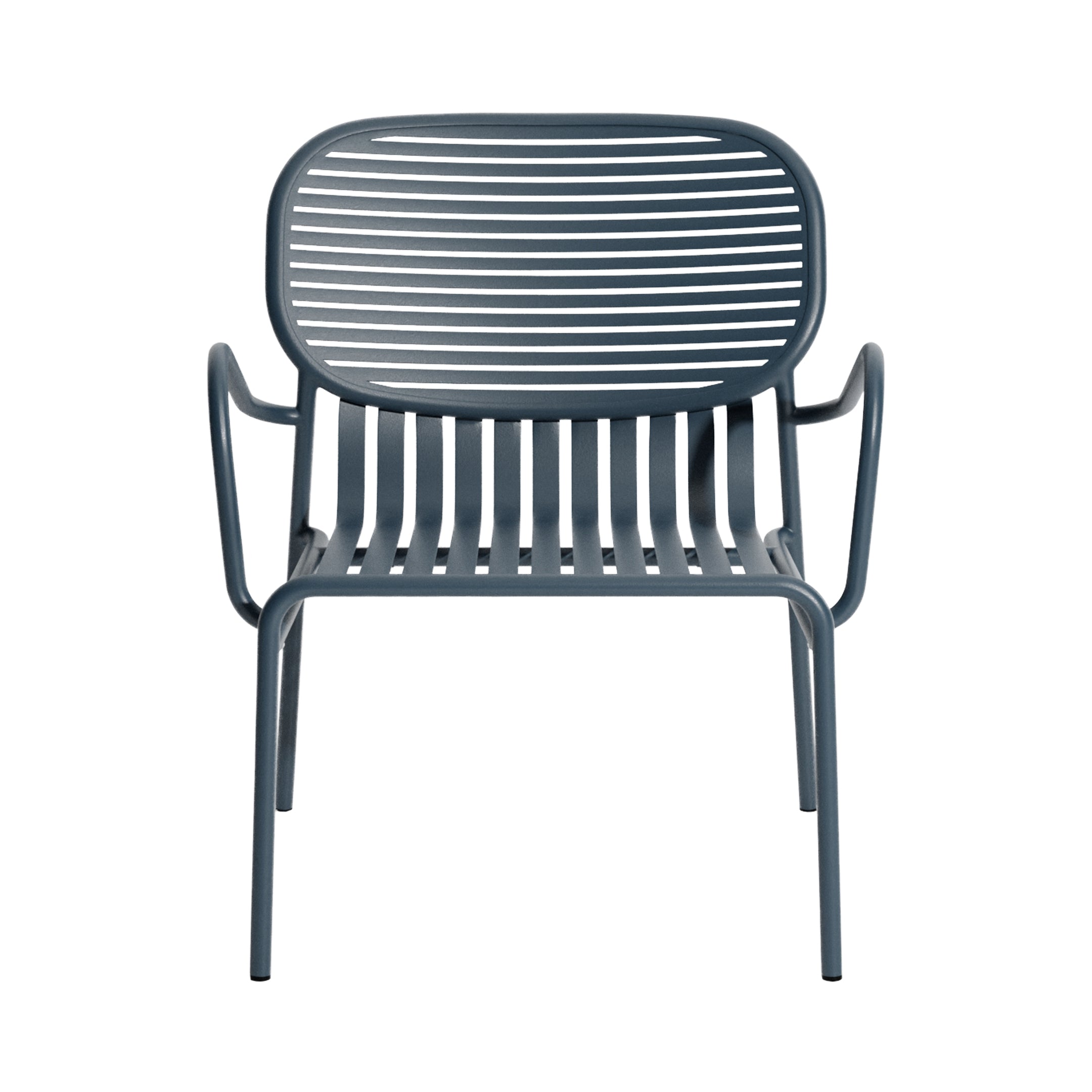 Week-End Stacking Lounge Chair: Set of 2 + Grey Blue