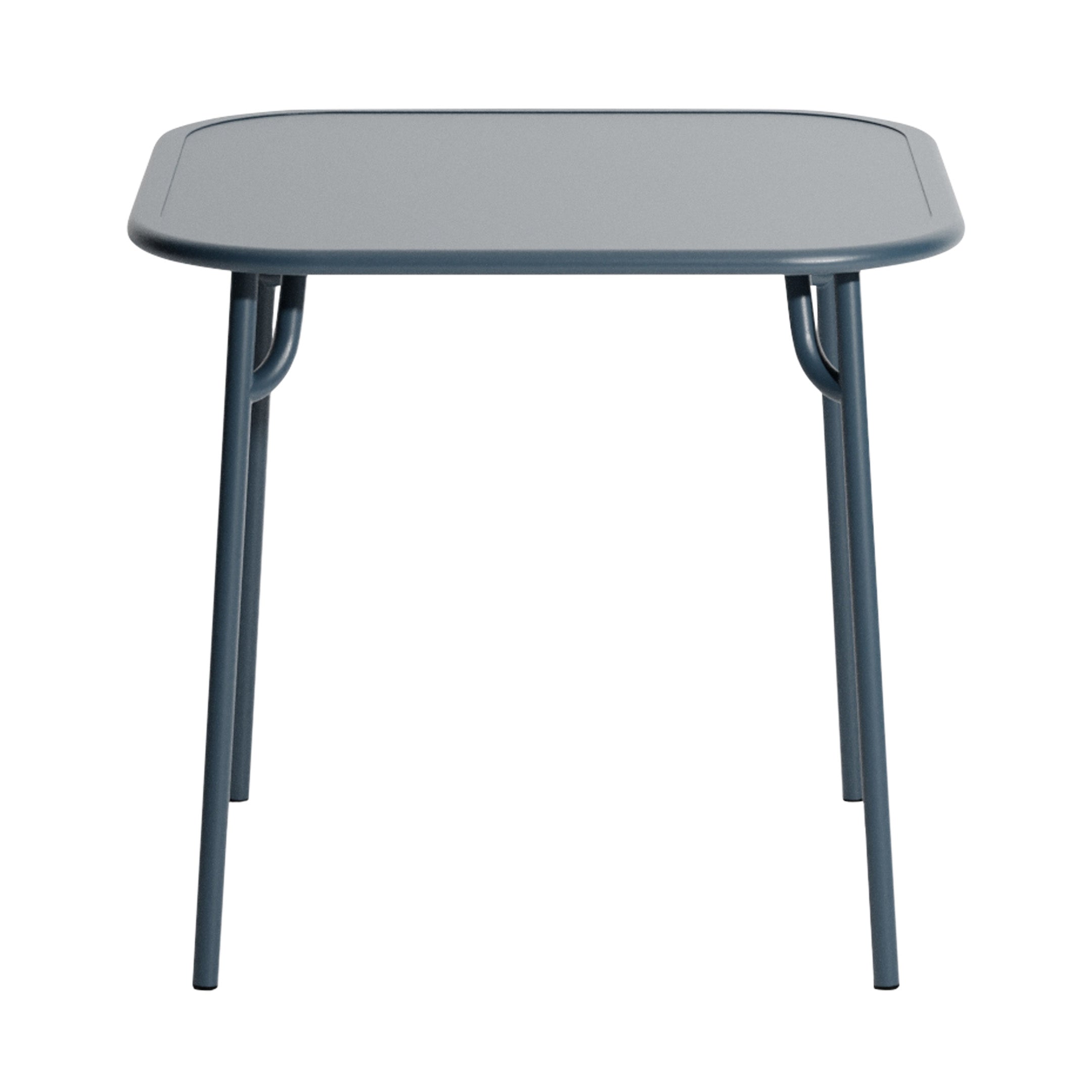 Week-End Square Dining Table: Grey Blue