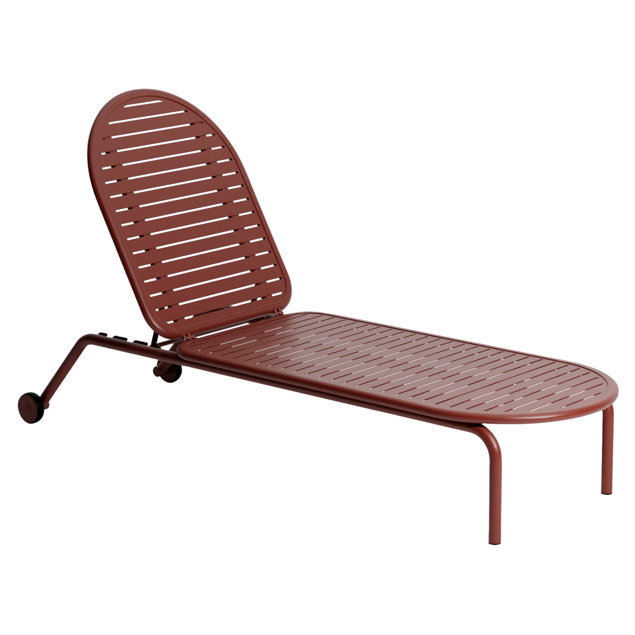 Week-End Sunbed: Brown Red