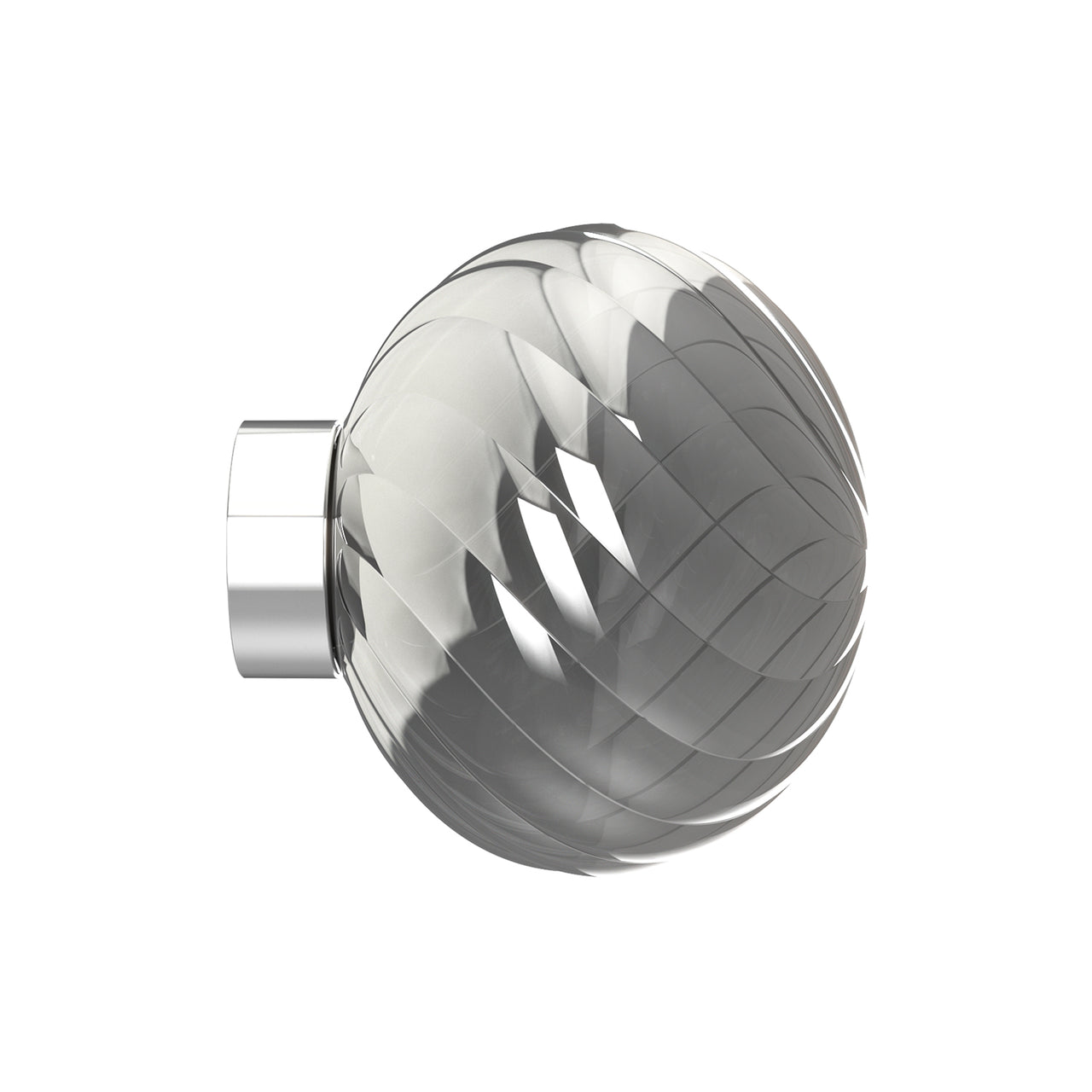 Whirl Surface Wall Lamp: Silver
