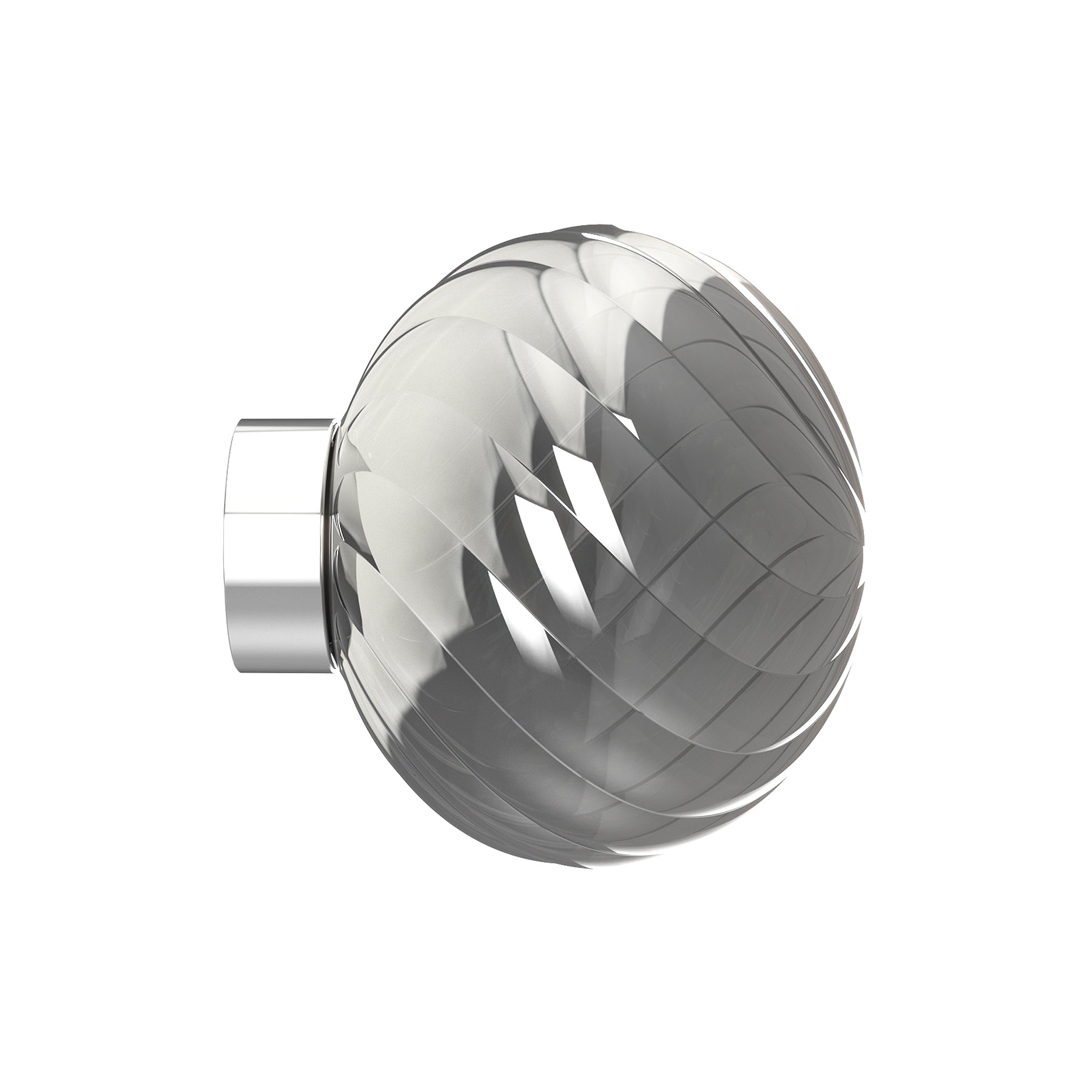 Whirl Surface Wall Lamp: Silver