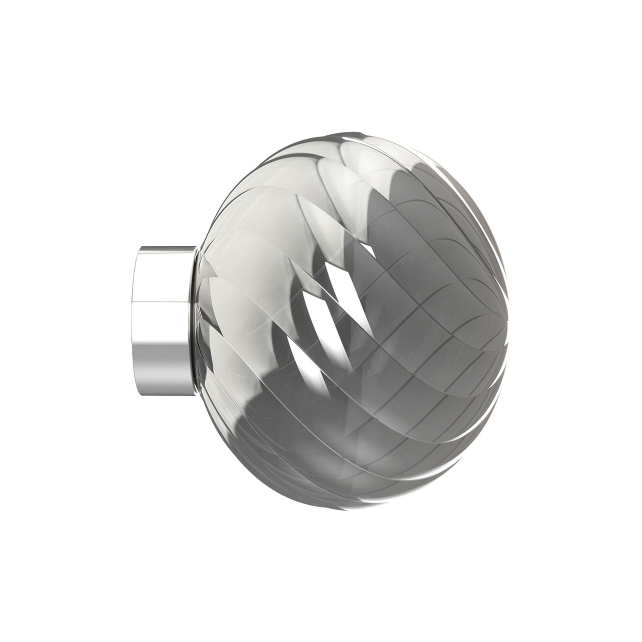Whirl Surface Wall Lamp: Silver