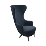 Wingback Chair: Black