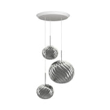 Whirl Trio Round Pendant Lamp