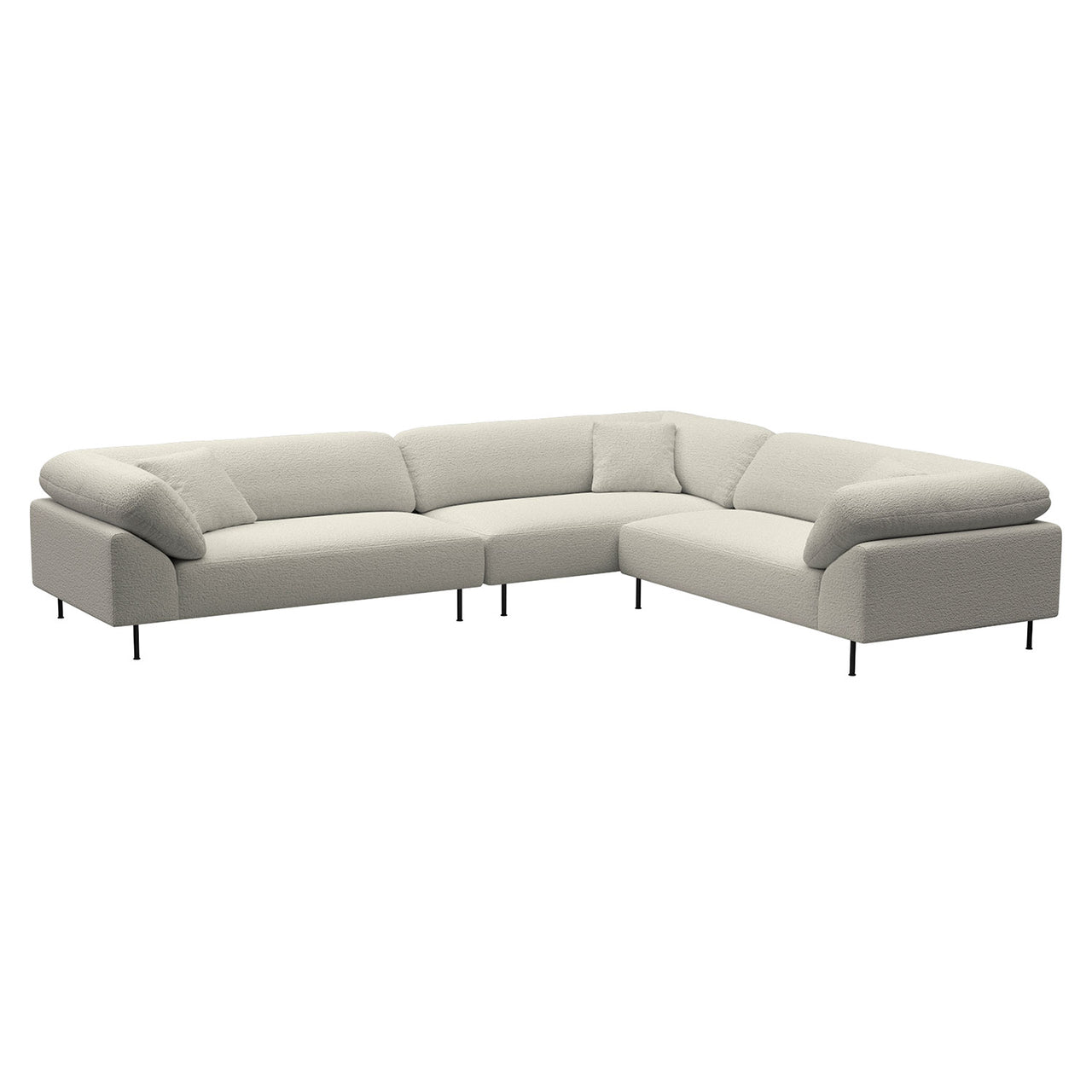 Collar Sectional Sofa: Configuration 6