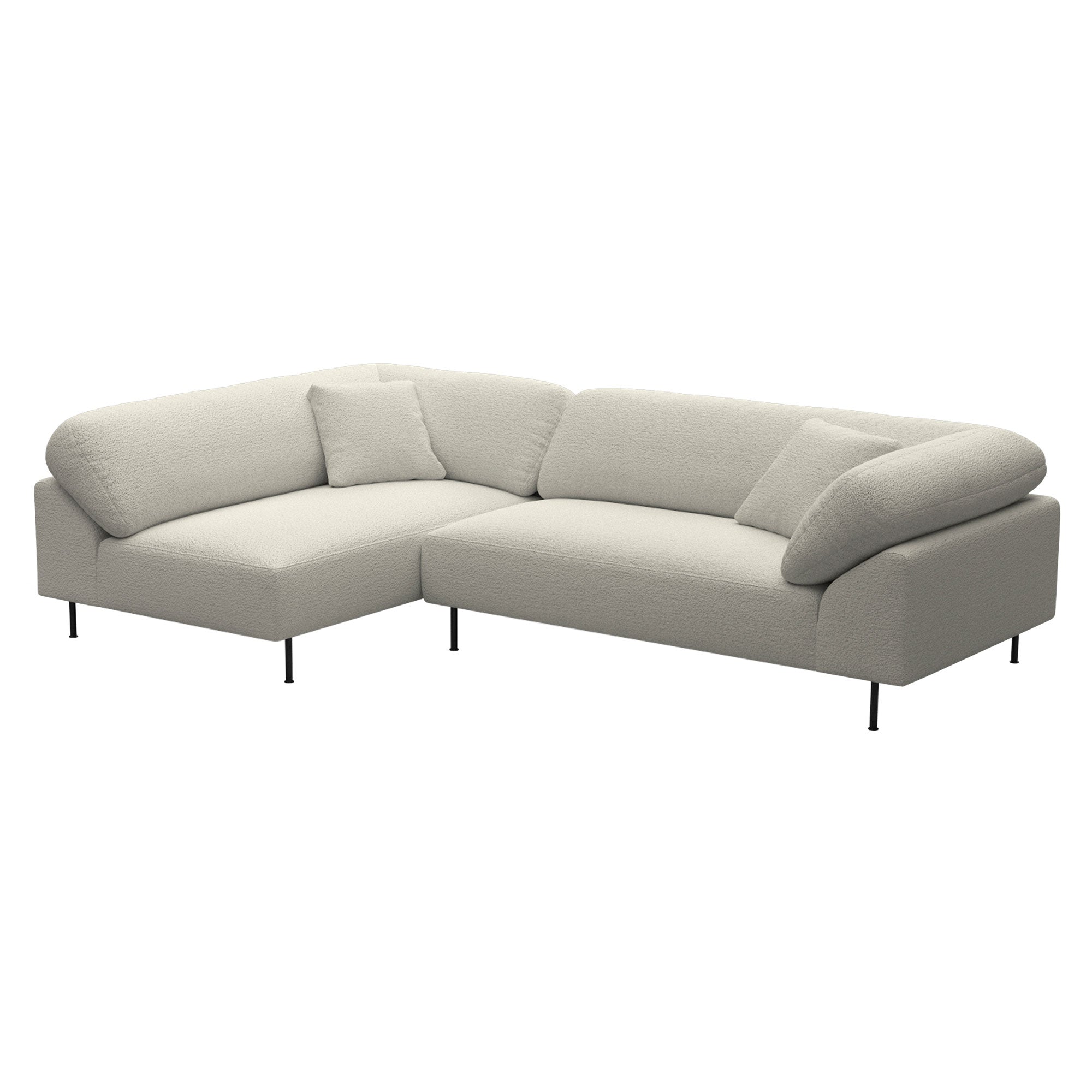 Collar Sectional Sofa: Configuration 1