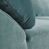 Collar Sofa: Open End 2 Seater