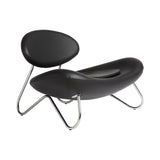 Meadow Lounge Chair: Chrome-Plated Steel