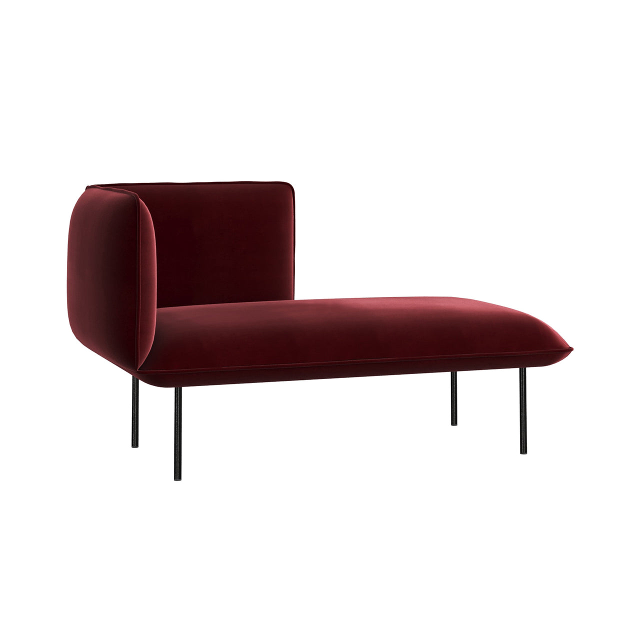 Nakki Lobby Chaise Lounge: Left