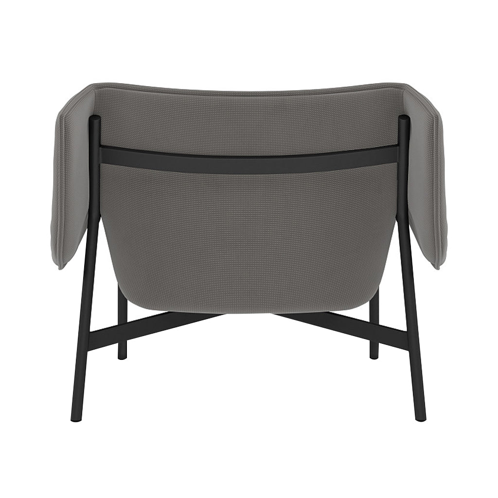 Wrap Lounge Chair: Black + Sabi 151