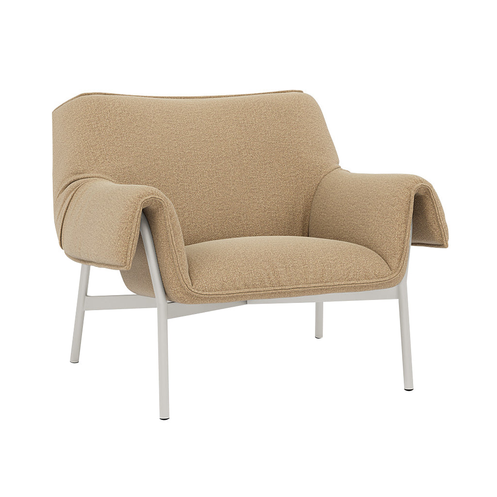 Wrap Lounge Chair: Grey + Ecriture 240