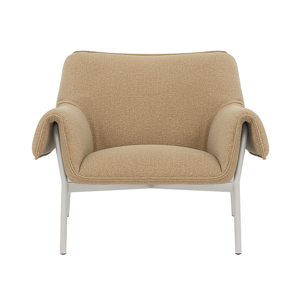 Wrap Lounge Chair: Grey + Ecriture 240