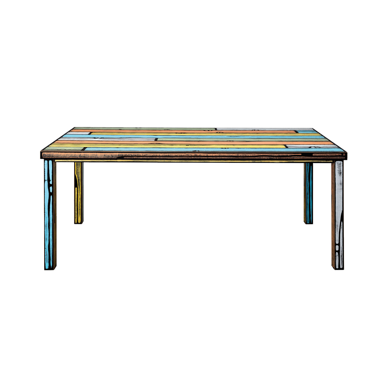 Wrongwoods Table: Five Color Palm Springs