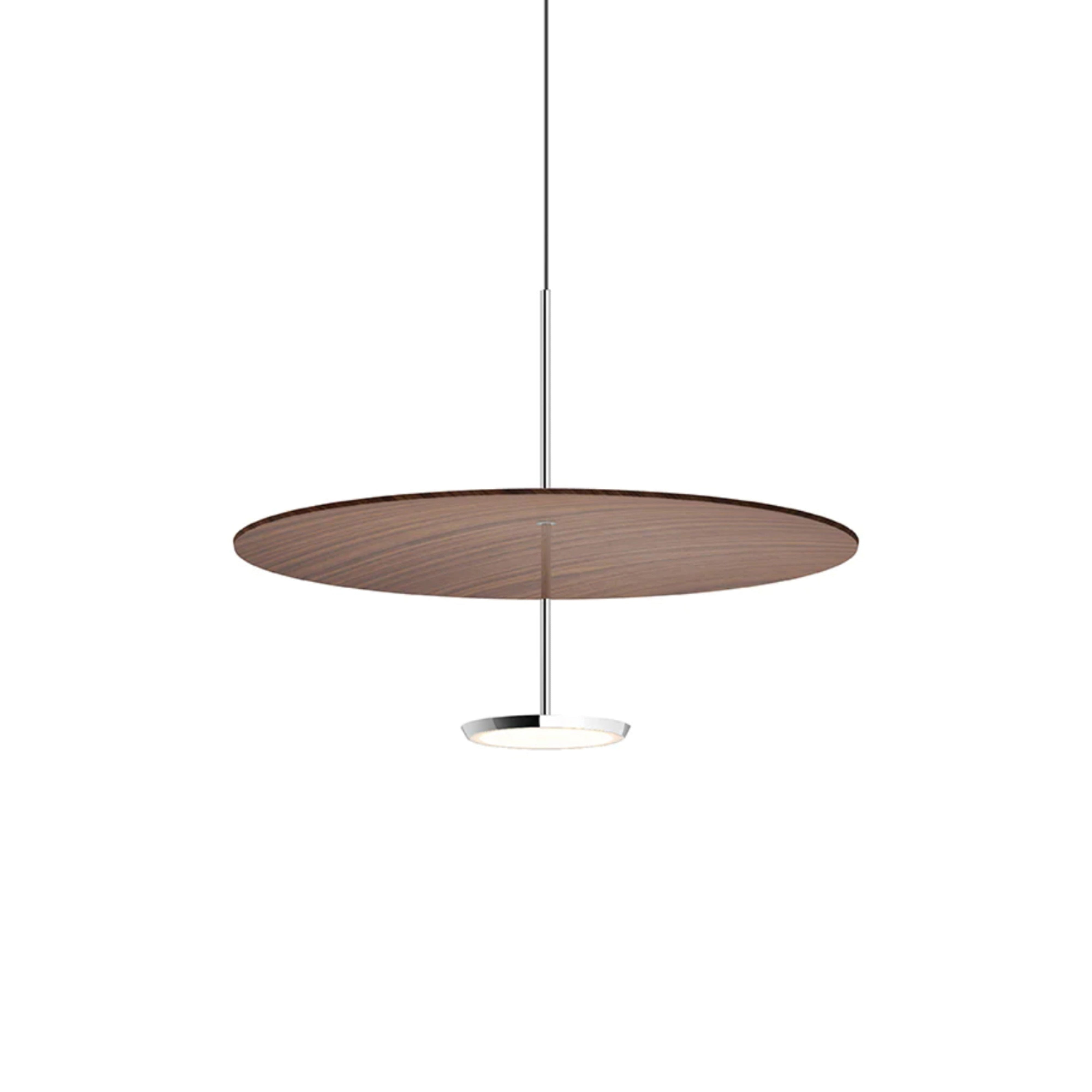 Sky Dome Pendant Light: Wood + Medium - 24