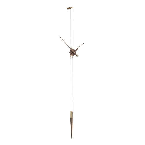 Pendulo Premium Wall Clock: Walnut