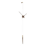 Pendulo Premium Wall Clock: Walnut