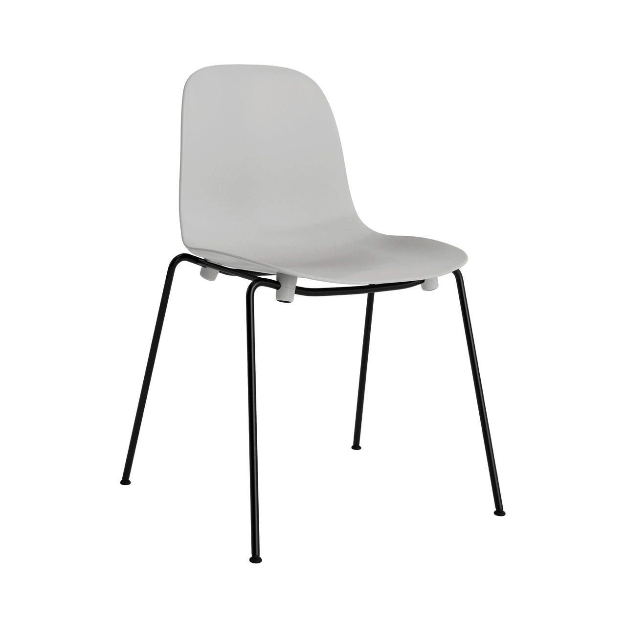 Form Stacking Chair: Warm Grey