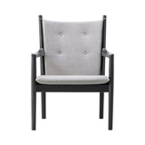 Wegner 1788 Easy Chair: Black Lacquered Oak
